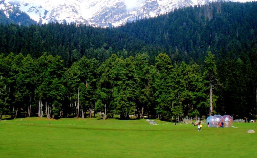 Baisaran - rolling meadows known as Mini Switzerland near Pahalgam